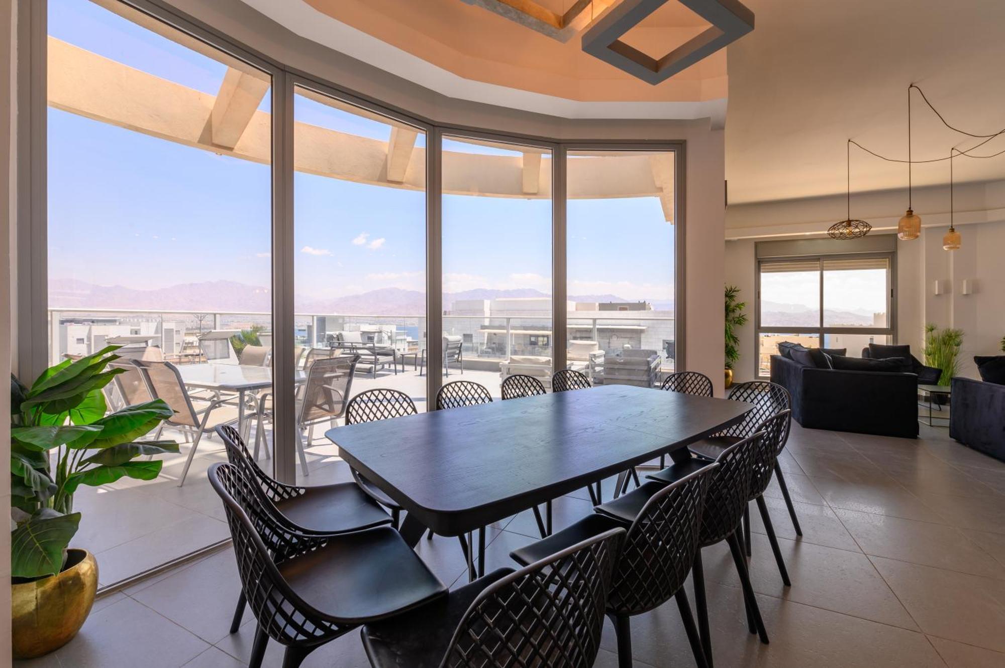 Apartmán פנטהאוז קסם המפרץ Ejlat Exteriér fotografie