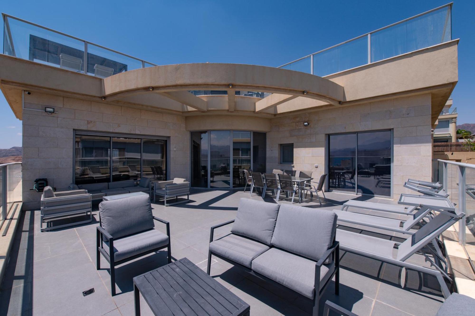Apartmán פנטהאוז קסם המפרץ Ejlat Exteriér fotografie
