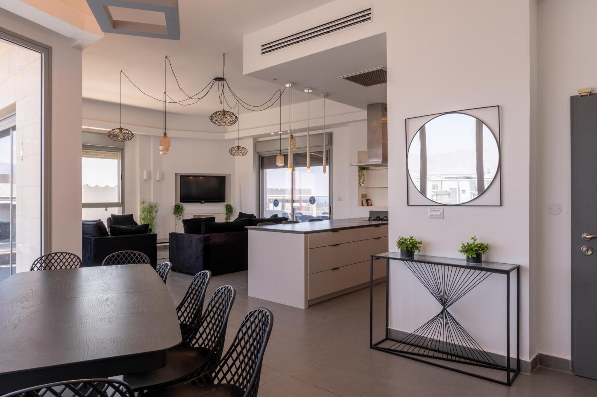 Apartmán פנטהאוז קסם המפרץ Ejlat Exteriér fotografie