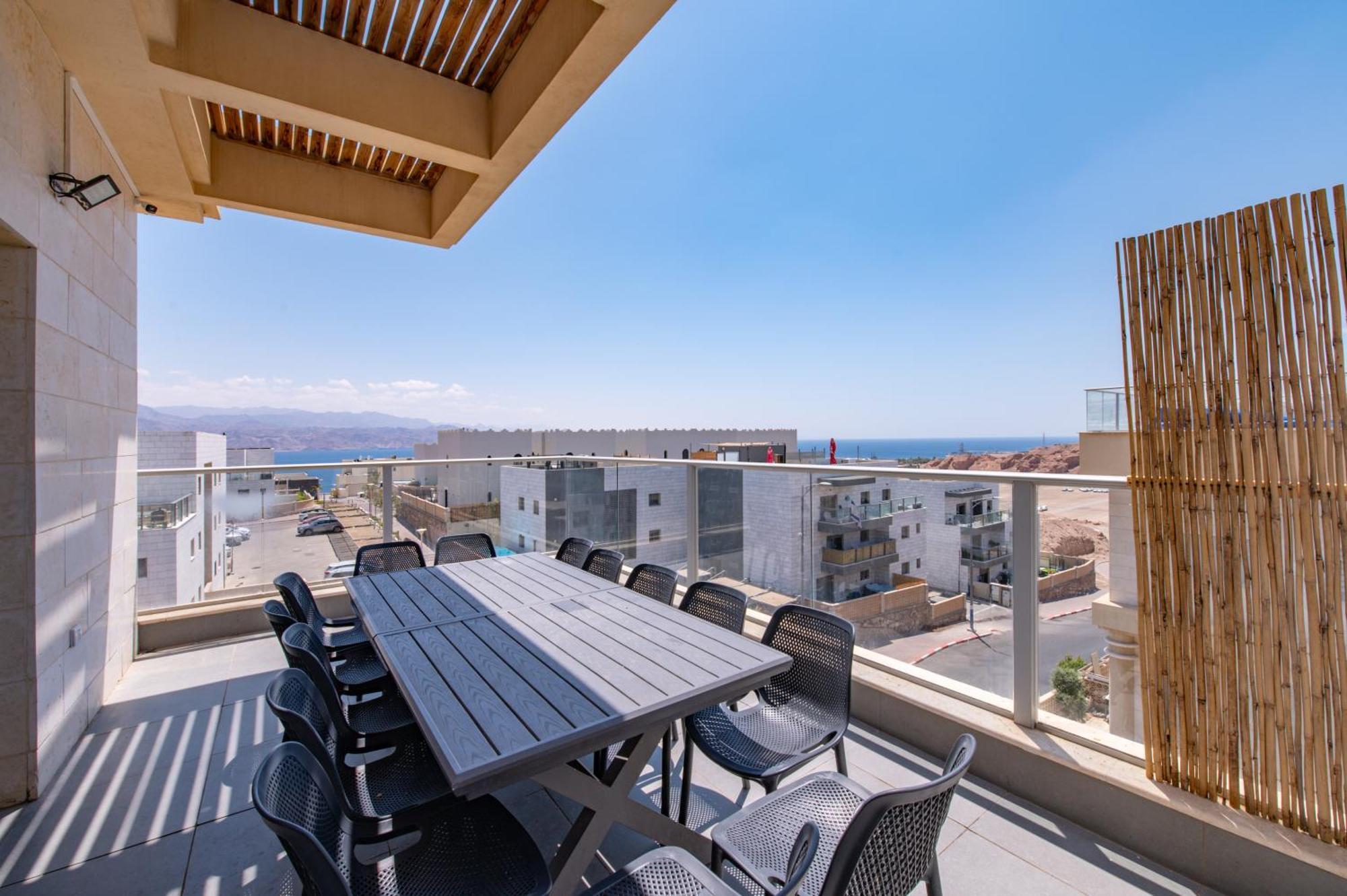 Apartmán פנטהאוז קסם המפרץ Ejlat Exteriér fotografie